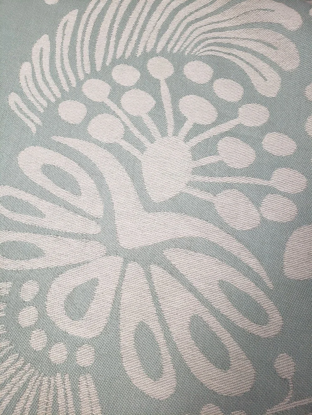 SLOWTIDE Tan & Sage Print w/ Fringe -Table Cloth Yoga Mat Turkish Beach Towel